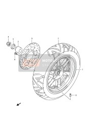 Roue arrière (UH125 E19)